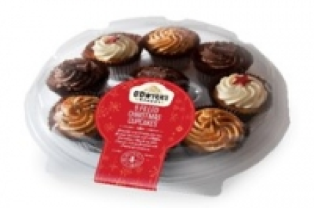 EuroSpar Odwyers Christmas Cupcake Wreath