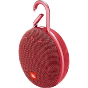 JBL Clip3 Portable Bluetooth Speaker Red