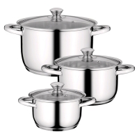 Joyces  Berghoff Essentials Gourmet Stainless Steel 6-piece Cookware
