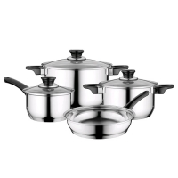 Joyces  Berghoff Essentials Gourmet Stainless Steel 7-piece Cookware