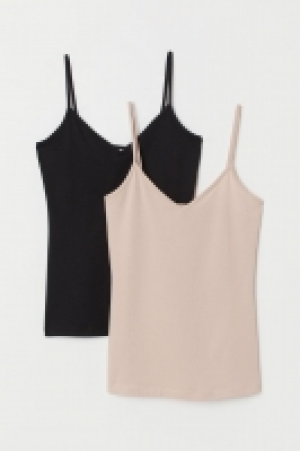  2-pack jersey strappy tops 7.00 €