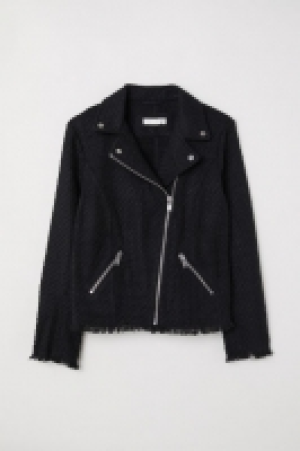  Textured biker jacket 24.99 €