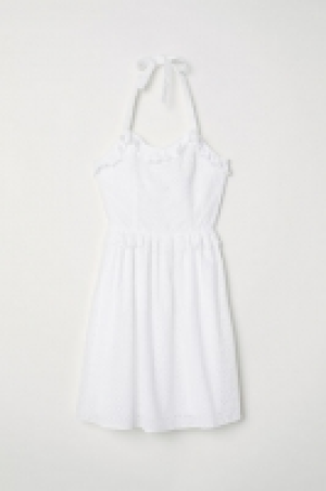  Embroidered halterneck dress 25.00 €