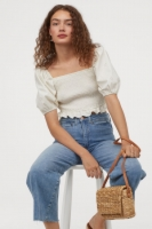  Smocked cotton top 15.00 €