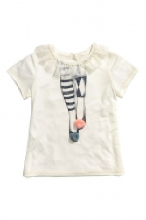 HM   Short-sleeved jersey top