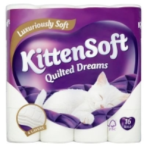 KITTENSOFT QUILTED DREAMS 16 ROLL 6.00&nbsp;&euro;