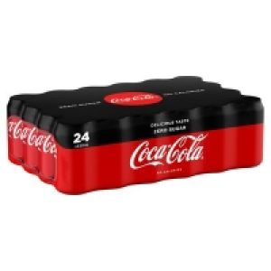COKE ZERO CAN PACK 24 X 330ML 8.00 €