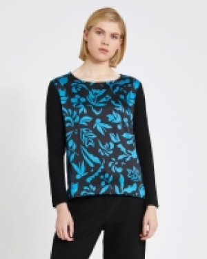 Carolyn Donnelly The Edit High-Low Print Top