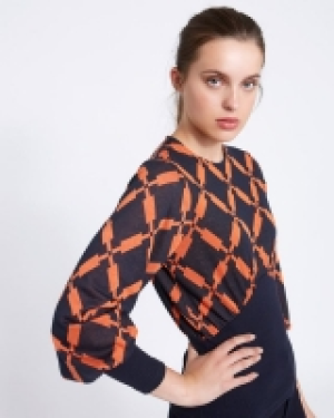Savida Rib Hem Pattern Top