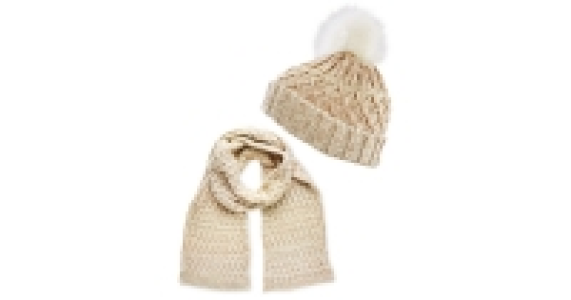 Ladies Embroidered Hat And Scarf