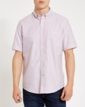 Regular Fit Short-Sleeved Oxford Stripe Shirt 7.00 €