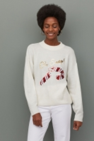 Sequin-motif jumper 9.99 €