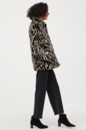  Faux fur jacket 49.99 €