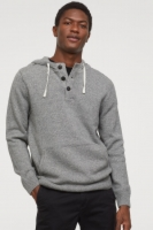  Hooded jumper with buttons 19.99 €