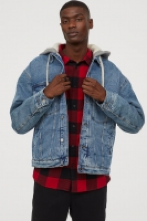  Pile-lined denim jacket 39.99 €