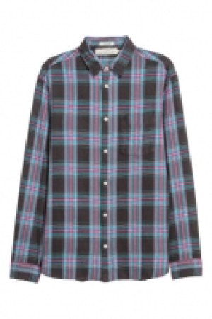 HM   Checked shirt Regular fit