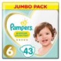 Tesco  Pampers Premium Protection S6 43 X Ju