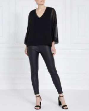 Gallery Chiffon V-Neck Top