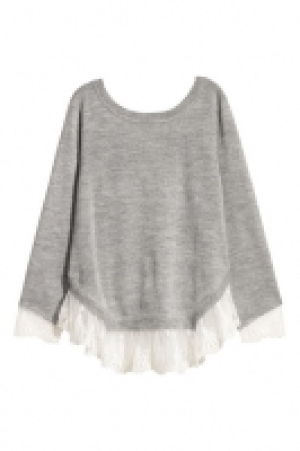  Jumper with lace trims 17.99 €