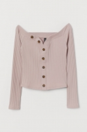  Ribbed, off-the-shoulder top 8.99 €