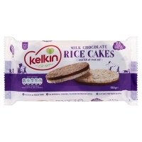 Centra  Kelkin Chocolate Covered Rice Cakes 6 Pack 100g