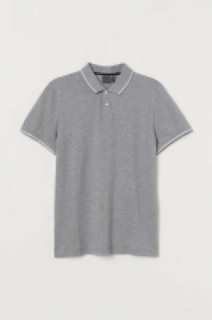 HM   Premium cotton polo shirt