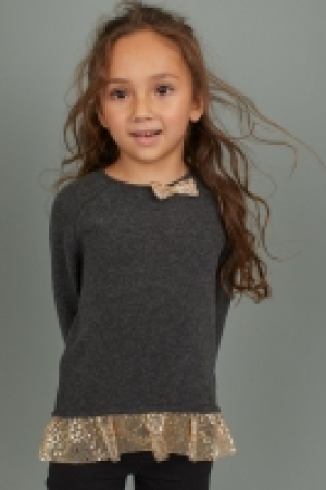  Fine-knit flounced jumper 9.00 €