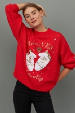  Sequin-motif jumper 10.00 €