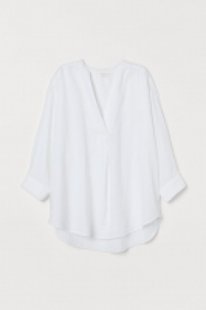  Linen-blend blouse 17.99 €