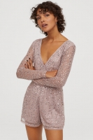 HM   Sequined playsuit