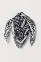 HM   Patterned silk scarf