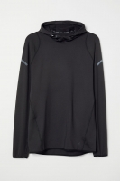 HM   Hooded running top