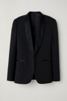 HM   Wool tuxedo jacket Skinny fit