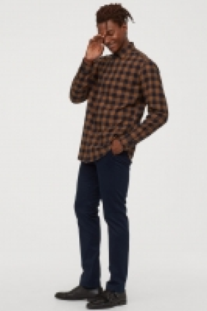 HM   Flannel shirt Regular Fit