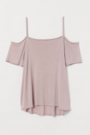 HM   Cold shoulder jersey top