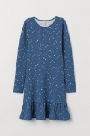 HM   Flounced jersey dress