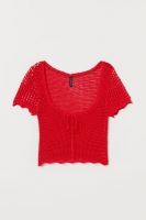 HM   Crocheted top