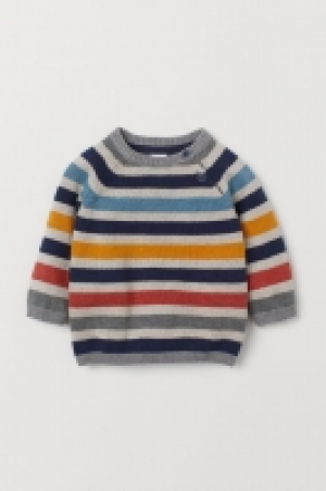 HM   Knitted cotton jumper