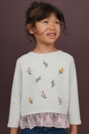  Fine-knit flounced jumper 5.00 €