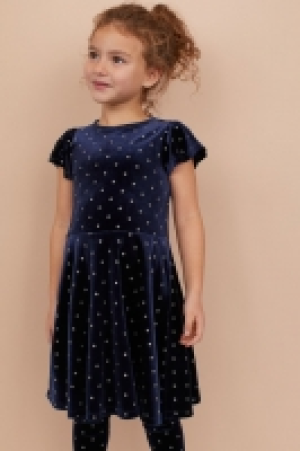  Glittery velour dress 9.00 €
