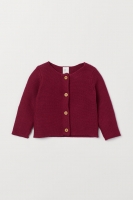 HM   Knitted cotton cardigan