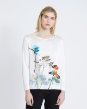 Dunnes Stores  Carolyn Donnelly The Edit High Low Floral Print Top