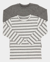 Dunnes Stores  Boys Long Sleeve Tops - Pack Of 2 (3-14 years)