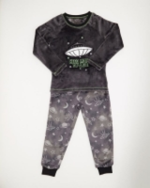 Boys Fluffy Fleece Pyjamas