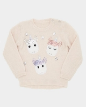 Dunnes Stores  Novelty Unicorn Jumper (6 months-4 years)