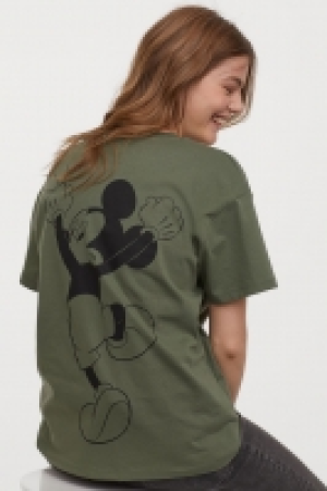 HM   Oversized printed T-shirt