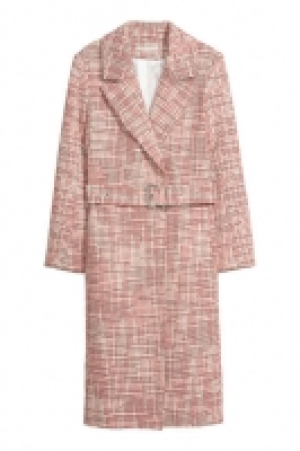 HM   Textured-weave coat