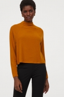 HM   Stand-up collared top