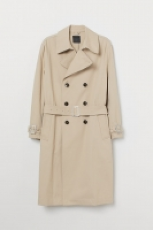 HM   Cotton trenchcoat