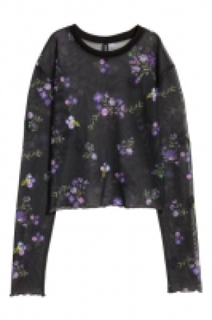 HM   Short mesh top
